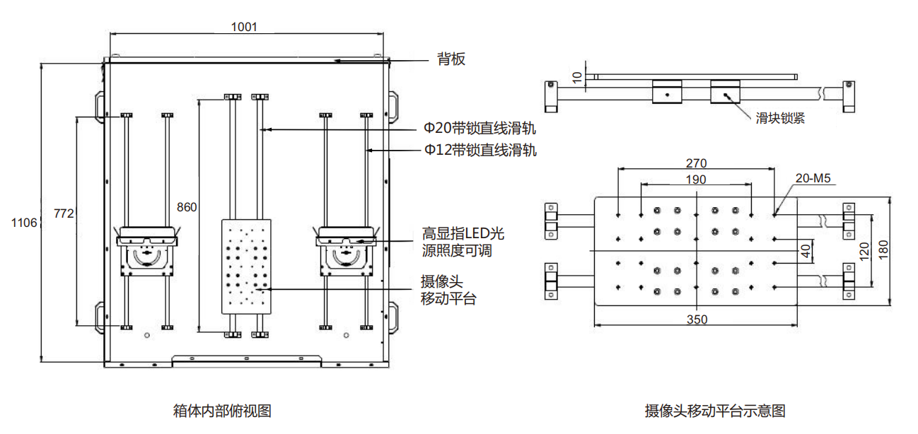 箱体内部结构